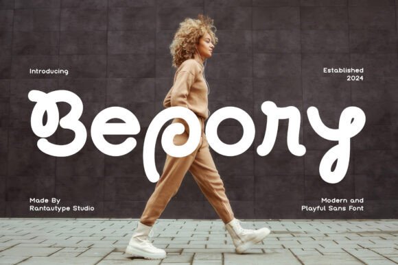 Bepory Font: Adding Personality to Digital Layouts