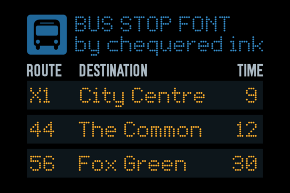 Bring Your Creations to Life with Bus Stop Font