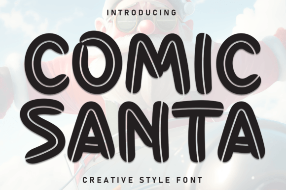 Comic Santa: A Charming Handwritten Font for Web Design
