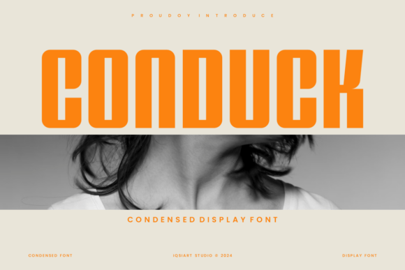 Conduck: A Bold and Playful Display Font