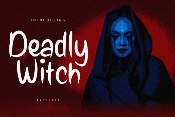 Deadly Witch: A Spooky Yet Versatile Display Font