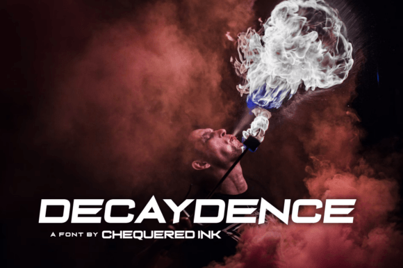 Decaydence: A Bold Display for Creative Projects