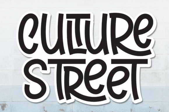 Discover the Elegance of Culture Street: A Modern Handwritten Font