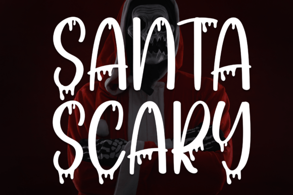 Discover the Joy of Santa Scary: A Charming Display Font