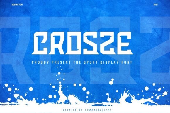 Enhance Your Brand with Crosze: A Premium Display Font