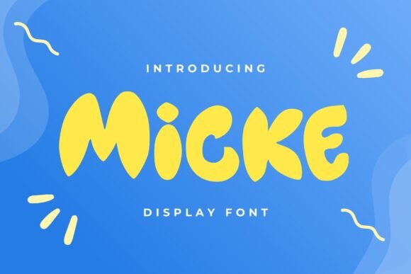 Enhance Your Brand with Micke: A Bold Display Font