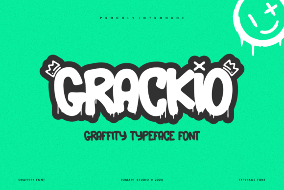 Grackio: The Bold Graffiti Font for Your Brand