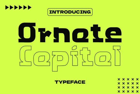 Ornate Capital: Elevate Your Web Design with This Premium Display Font