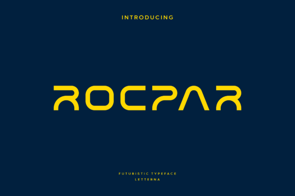 Rocpar: The Modern Display Font for Polished Branding