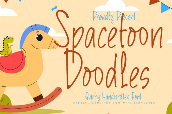 Spacetoon Doodles: A Quirky Font for Creative Campaigns