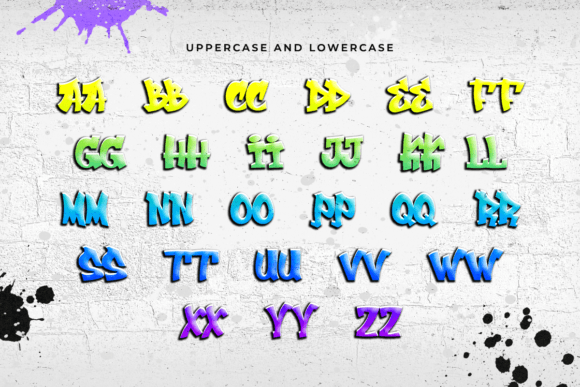 Streetfunk Graffiti: A Bold Typeface for Urban Branding