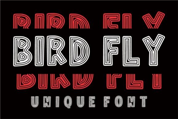 Transform Your Brand with Bird Fly: A Bold Display Font