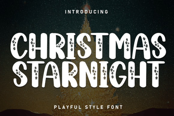 Transform Your Brand with Christmas Starnight Font