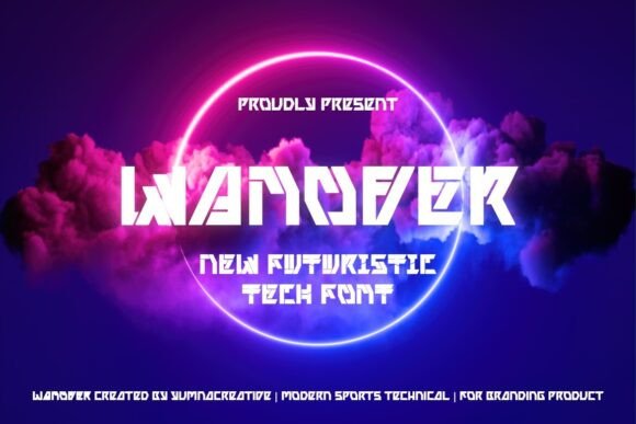 Transform Your Brand with Wanover: A Futuristic Display Font