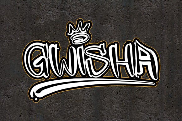 Unleash Creativity with Gwisha: A Bold Graffiti Font