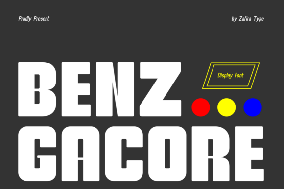 Unleashing Creativity with Benz Gacore Font